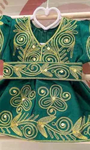 Green Bahraini dress